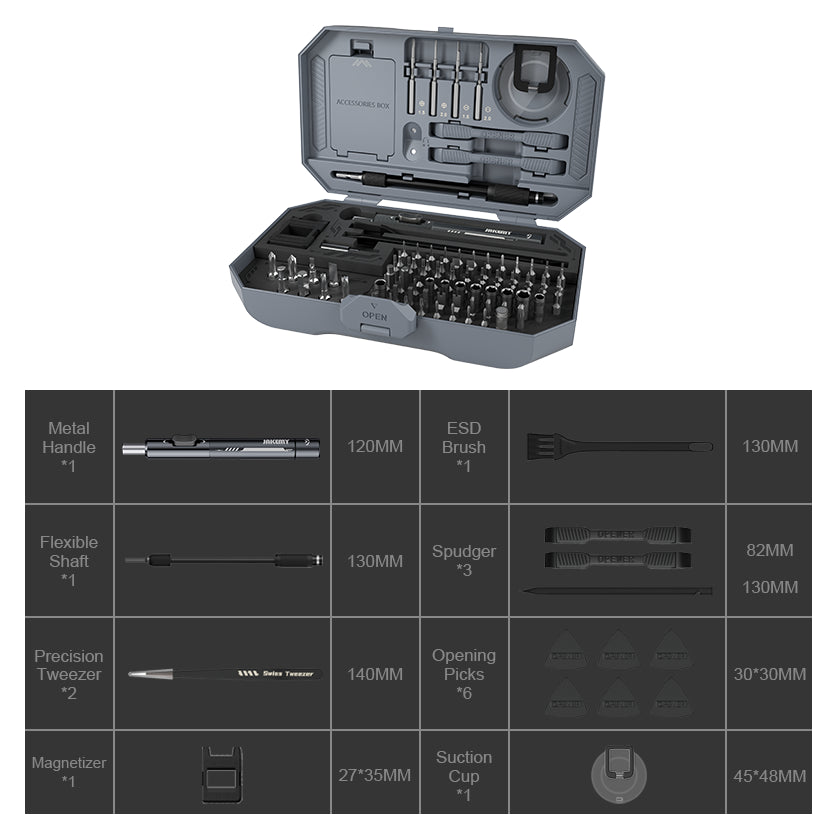 Jakemy Store Meet Every Repair Need with Precision: JM 105-in-1 Portable Screwdriver Set for Electronic Devices and Home Maintenance