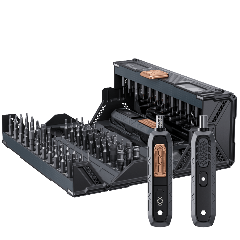 Jakemy Store Never Struggle with Repairs Again: JM 180-in-1 Precision Screwdriver Set for Electronics and Household Repairs-Durable JM-8192, All Metal RS02, Smart 3 Torque RS03 YF-FO-168