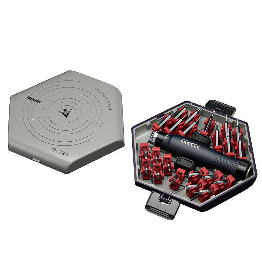 Jakemy Store Versatile and Creative:JM 25-in-1 Building Block Screwdriver Set for Stress Relief and Precision Repairs