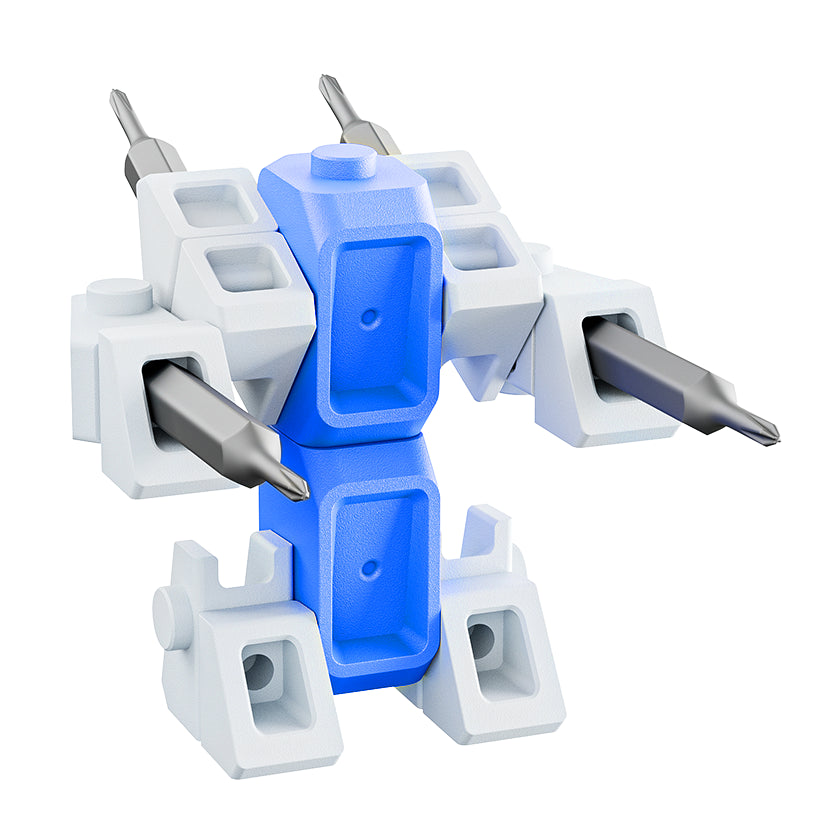 Jakemy Store Versatile and Creative:JM 25-in-1 Building Block Screwdriver Set for Stress Relief and Precision Repairs