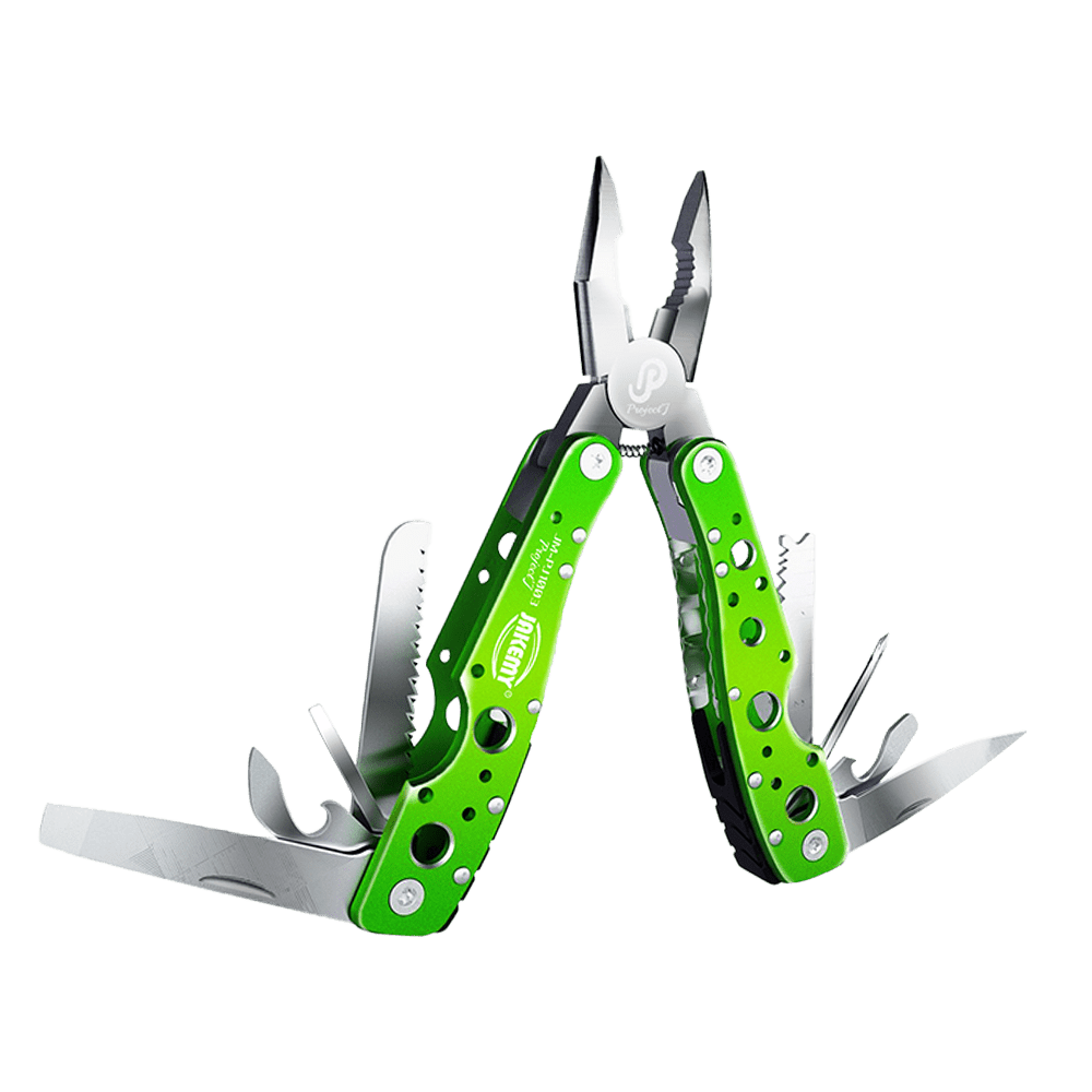 Jakemy Store Portable and Efficient JM 9-in-1 Tool Set: Perfect for Camping and Quick Fixes