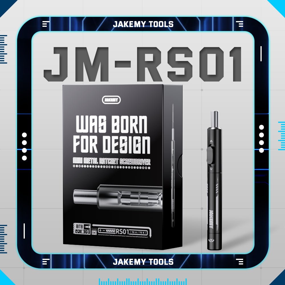 Jakemy Store Versatile Tool for DIY Enthusiasts: JM-RS01 Smalll Ratchet Screwdriver Set for Electronics & Daily Maintenance(2 Version -22 in 1 or 30 in 1)