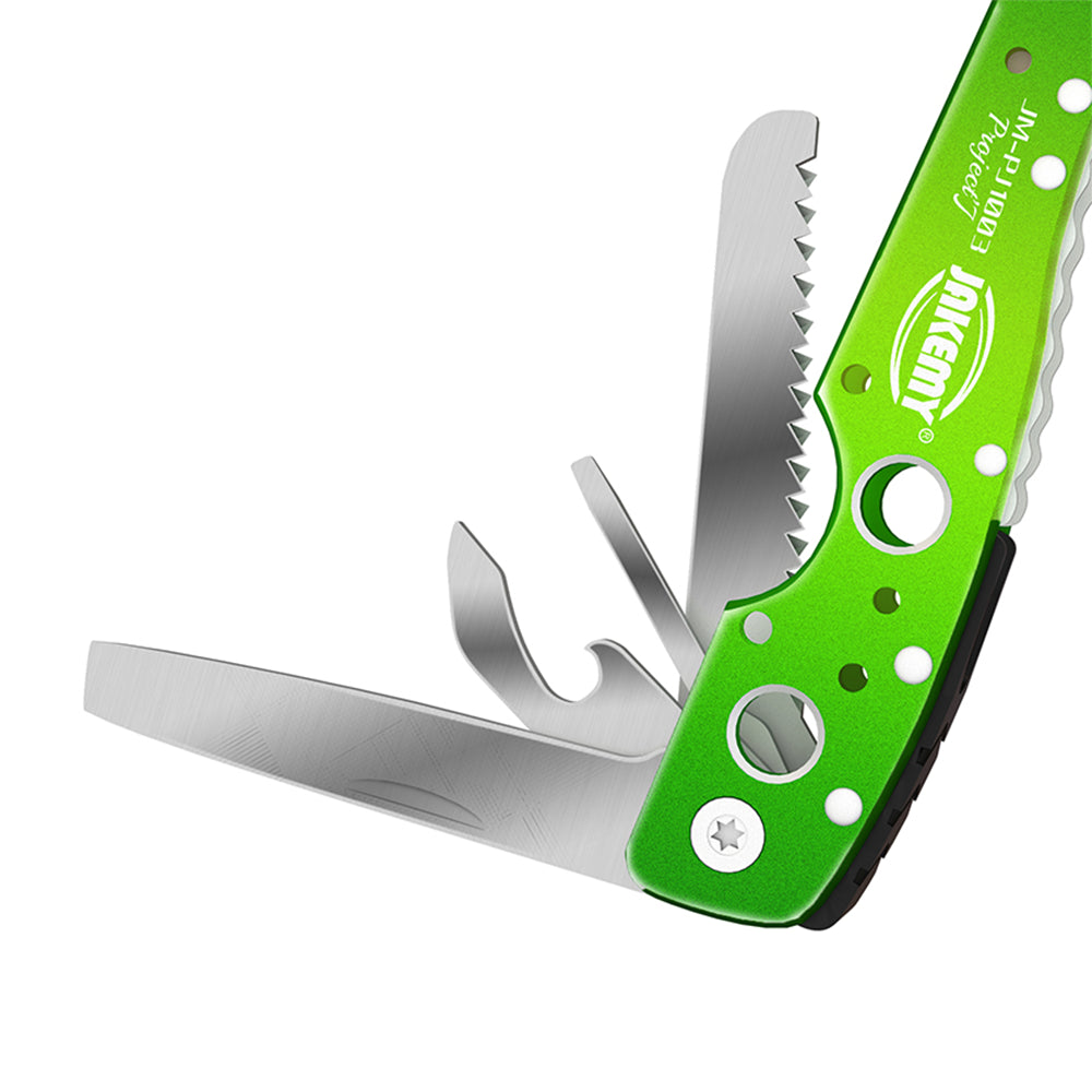 Jakemy Store Portable and Efficient JM 9-in-1 Tool Set: Perfect for Camping and Quick Fixes
