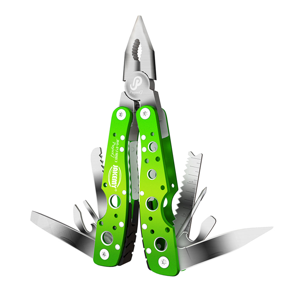 Jakemy Store Portable and Efficient JM 9-in-1 Tool Set: Perfect for Camping and Quick Fixes
