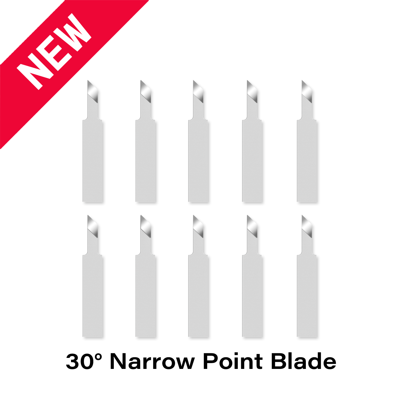Cutting Blade Set(30° Fine Point Blades|30° Narrow Point Blades|60° Fine Point Blades|Narrow Chisel Blades|Cutting Straight Blades)