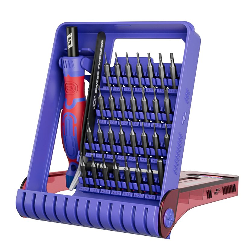 Jakemy Store Convenient Storage JM 33-in-1 Precision Screwdriver Set: Portable Case with Stable Storage