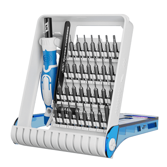 Jakemy Store Convenient Storage JM 33-in-1 Precision Screwdriver Set: Portable Case with Stable Storage