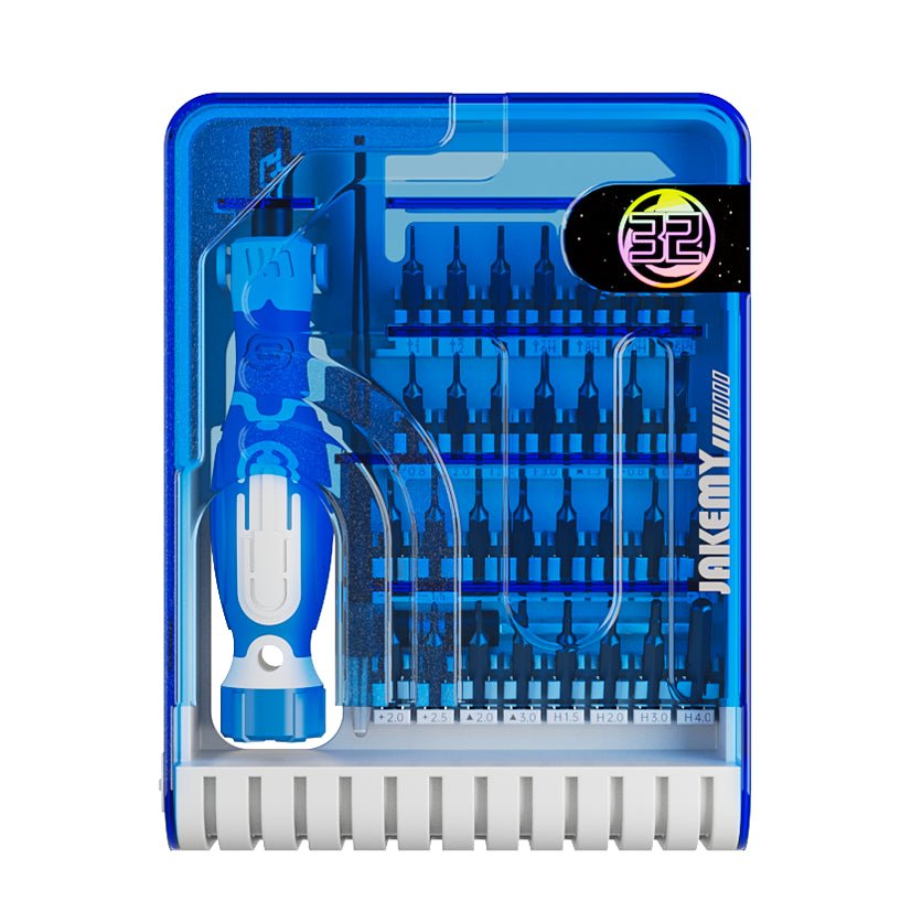 Jakemy Store Convenient Storage JM 33-in-1 Precision Screwdriver Set: Portable Case with Stable Storage