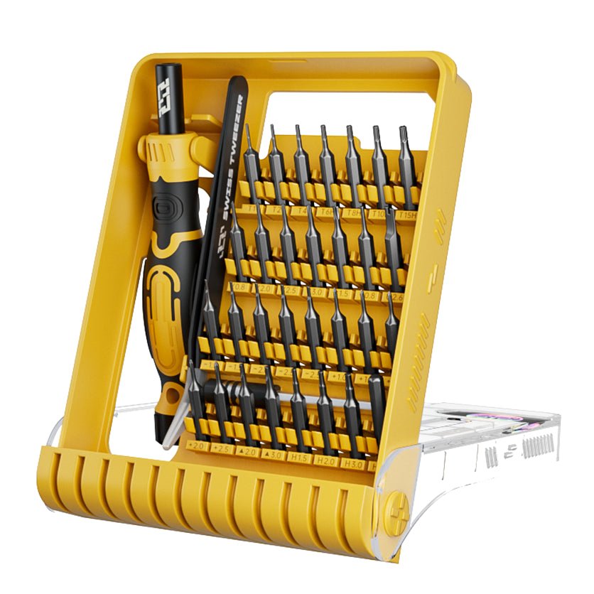 Jakemy Store Convenient Storage JM 33-in-1 Precision Screwdriver Set: Portable Case with Stable Storage
