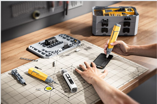 Unlock the Power of Precision with the High Torque Home E-Screwdriver & M-Screwdriver Tool Box Kit