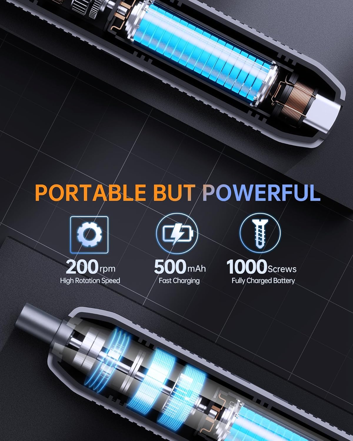 JAKEMY 180-in-1 Precision Screwdriver Set with 3 Ergonomic Handle Option