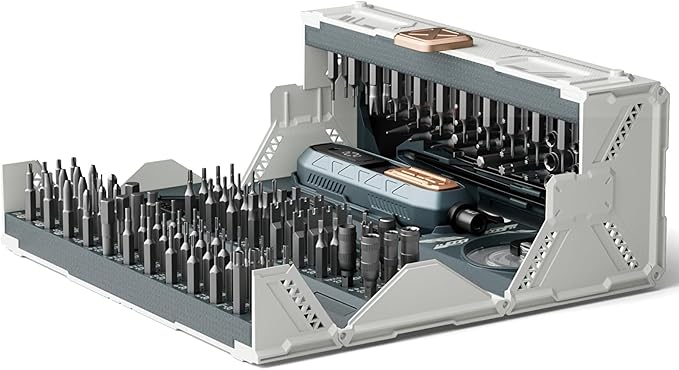 JAKEMY 180-in-1 Precision Screwdriver Set with 3 Ergonomic Handle Option