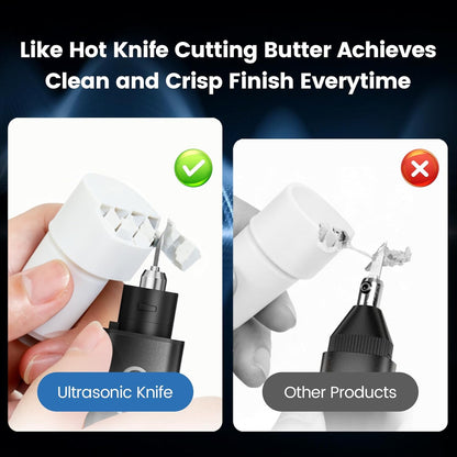 JAKEMY 35W 40kHz 2-in-1 Handheld Ultrasonic Cutter & Polisher, dedicated to fast and efficient cutting, grinding, and polishing (with cord, NO BATTERY)