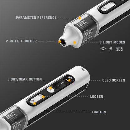 [RS04/05]All-Purpose High Torque Screwdriver Set: Manual RS04 or Smart 4 Torque RS05