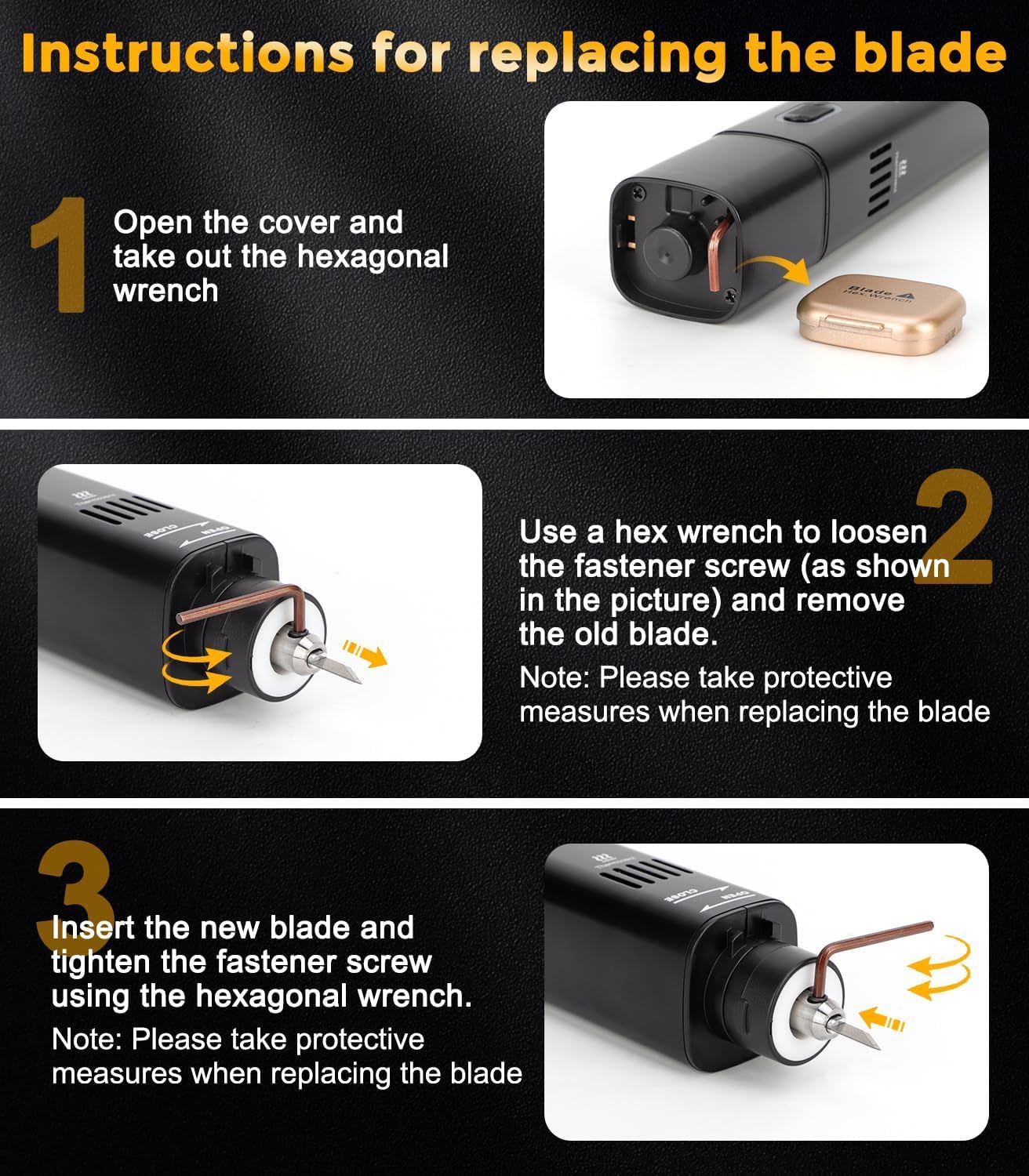JAKEMY 35W 40kHz 2-in-1 Handheld Ultrasonic Cutter & Polisher, dedicated to fast and efficient cutting, grinding, and polishing (with cord, NO BATTERY)