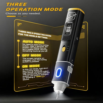 B-[UC02]2 In 1 Cordless Powerful Ultrasonic Cutter for Handworkers