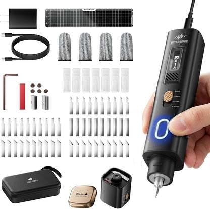 JAKEMY 35W 40kHz 2-in-1 Handheld Ultrasonic Cutter & Polisher, dedicated to fast and efficient cutting, grinding, and polishing (with cord, NO BATTERY)