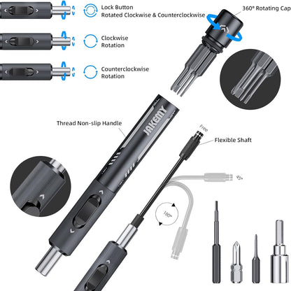 Jakemy Store Meet Every Repair Need with Precision: JM 105-in-1 Portable Screwdriver Set for Electronic Devices and Home Maintenance