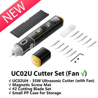 [Pre Order][UC02]2 In 1 Cordless Powerful Ultrasonic Cutter for Handworkers