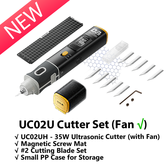 [Pre Order][UC02]2 In 1 Cordless Powerful Ultrasonic Cutter for Handworkers