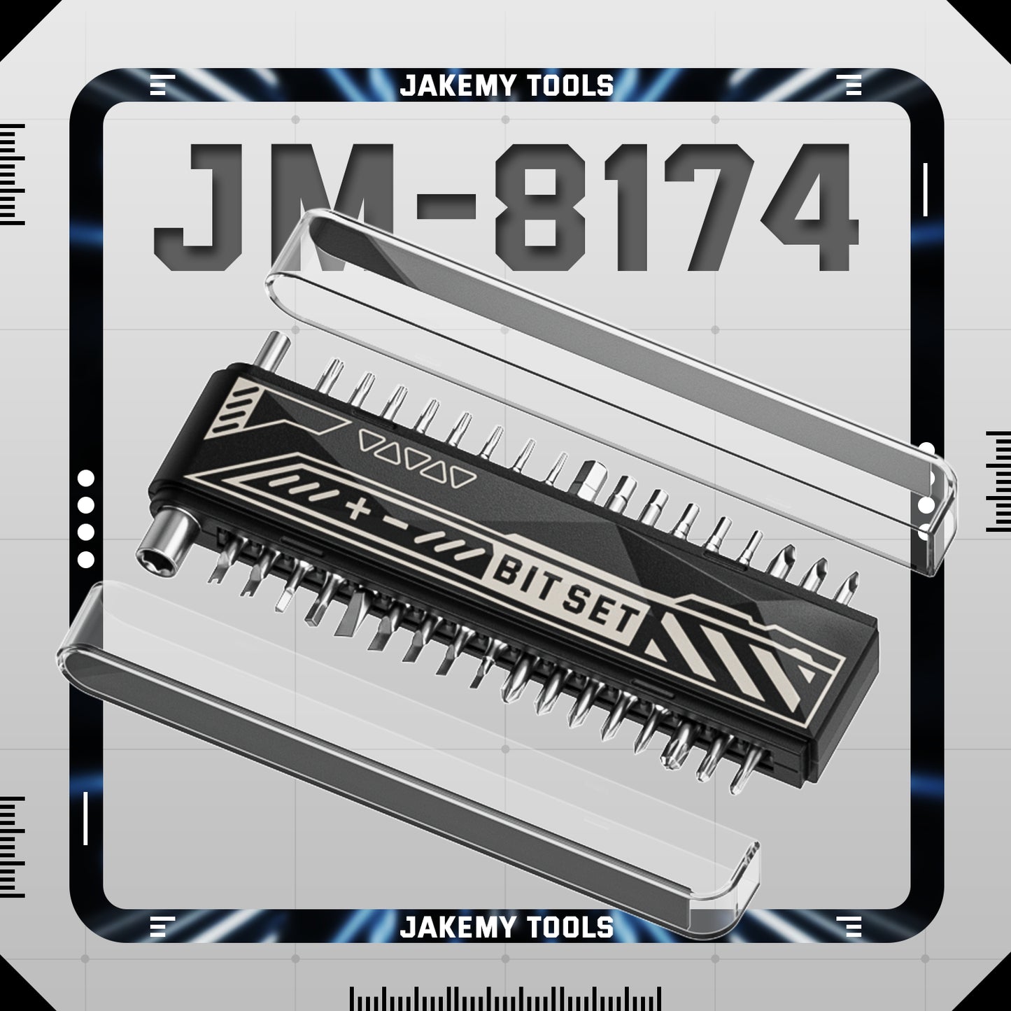 Jakemy Store Efficient JM 36-in-1 Precision Bit Set: Perfect for Large Screw Installation and Removal